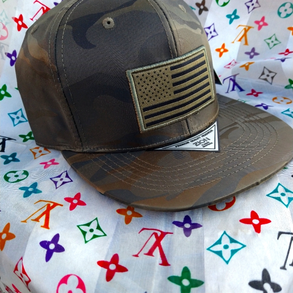 American flag hat